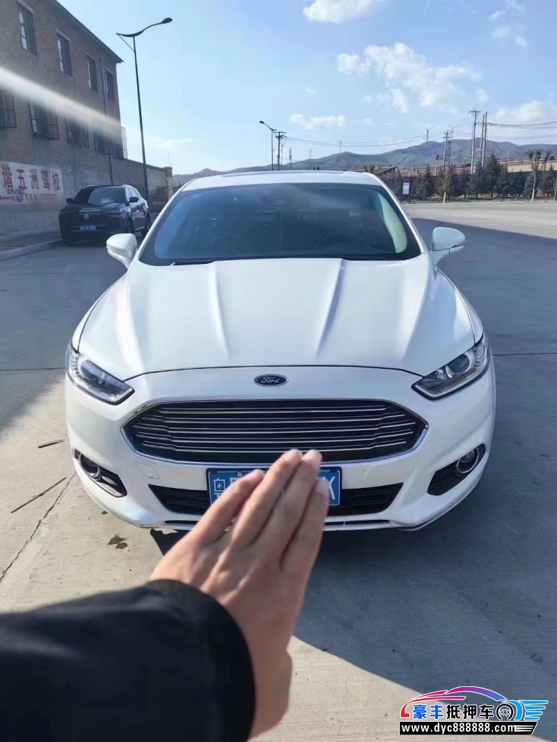 16年福特蒙迪欧轿车抵押车出售