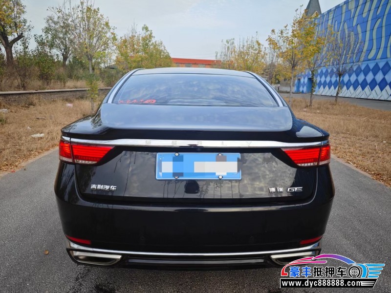 19年吉利博瑞轿车抵押车出售