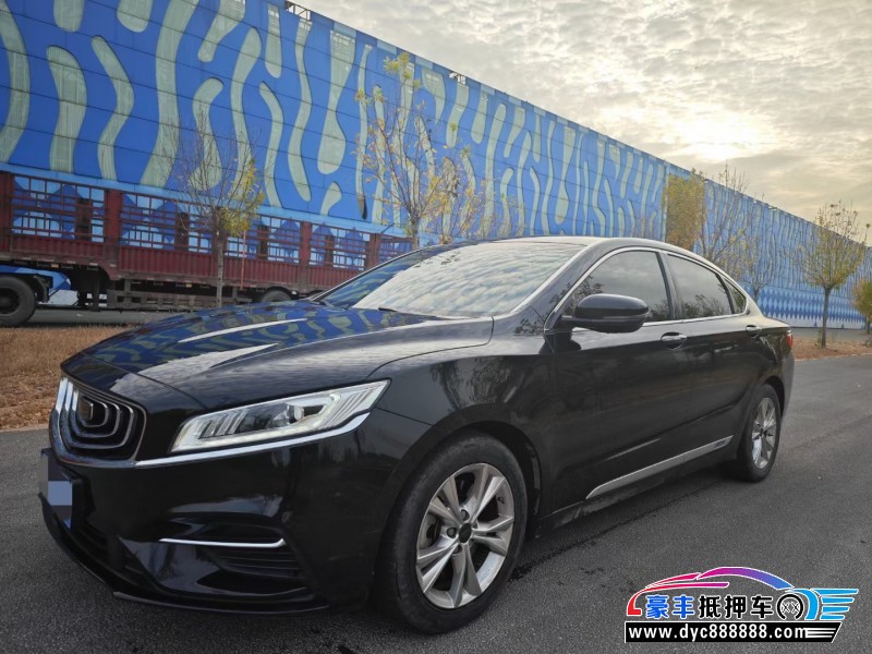 19年吉利博瑞轿车抵押车出售