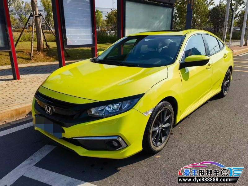 19年本田思域轿车抵押车出售