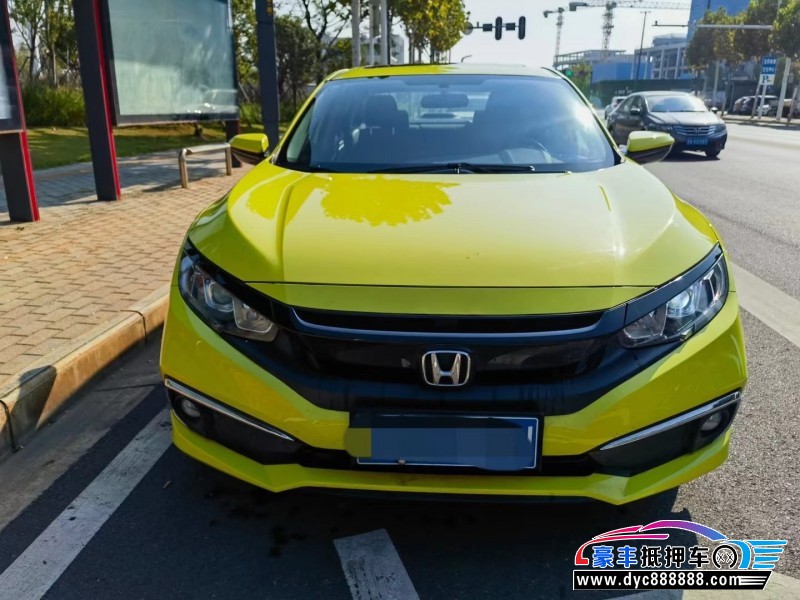 19年本田思域轿车抵押车出售