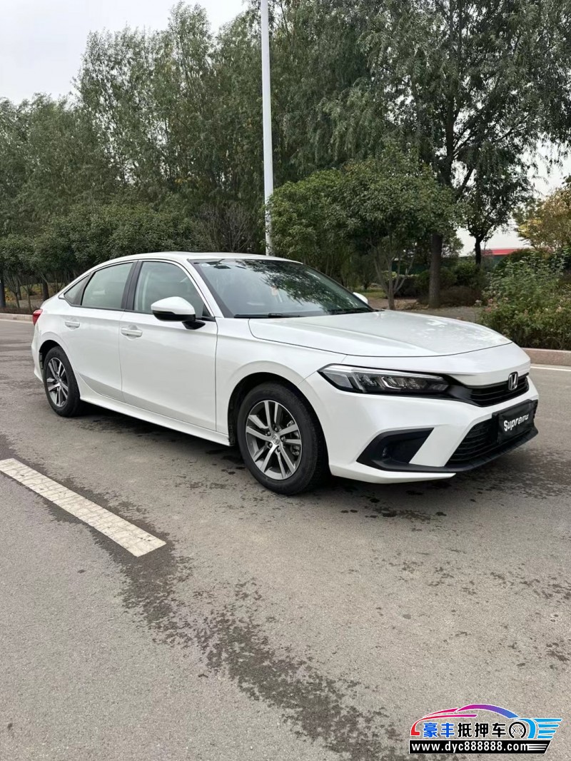 23年本田思域轿车抵押车出售