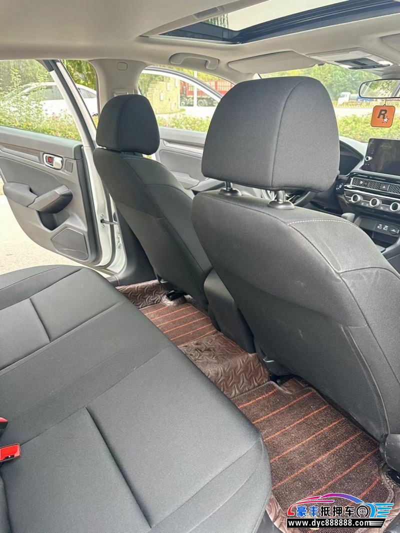 23年本田思域轿车抵押车出售