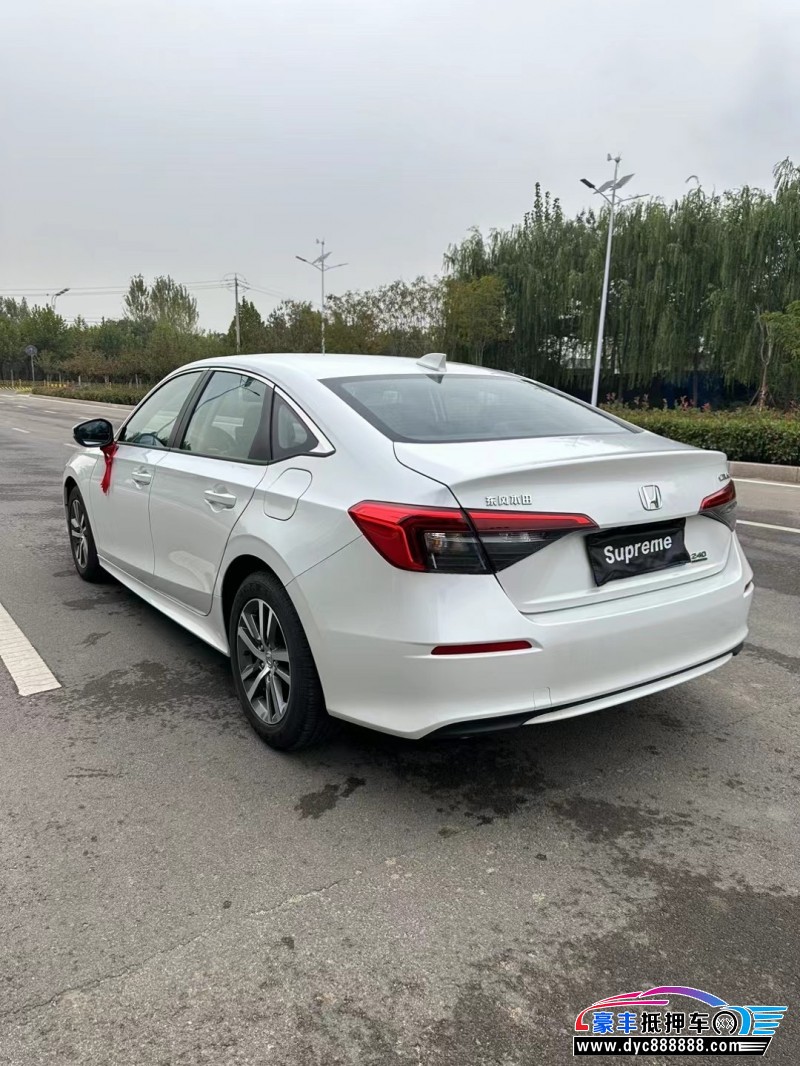 23年本田思域轿车抵押车出售