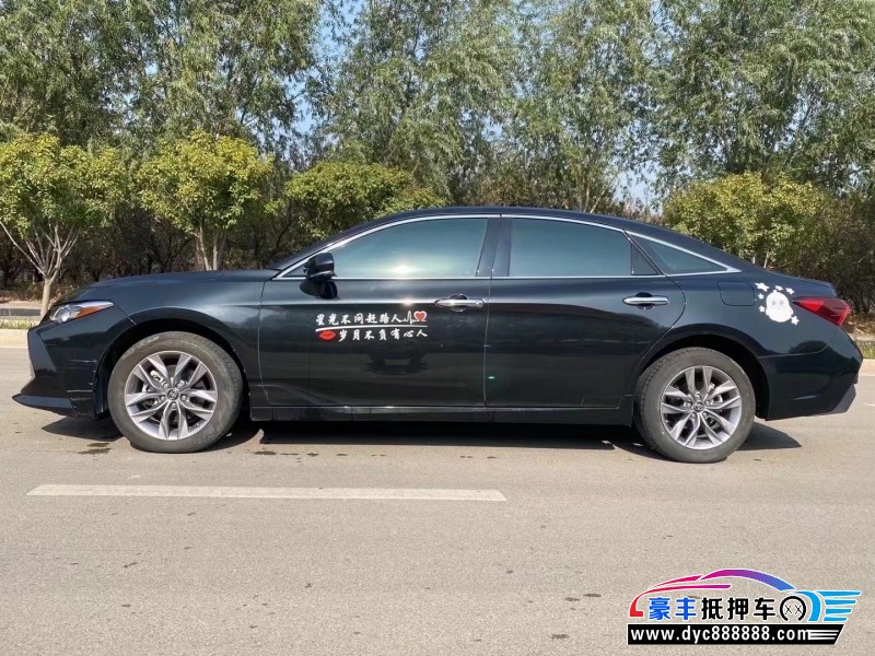 21年丰田亚洲龙轿车抵押车出售