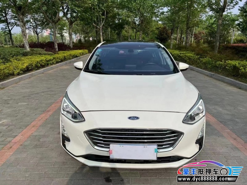 19年福特福克斯轿车抵押车出售