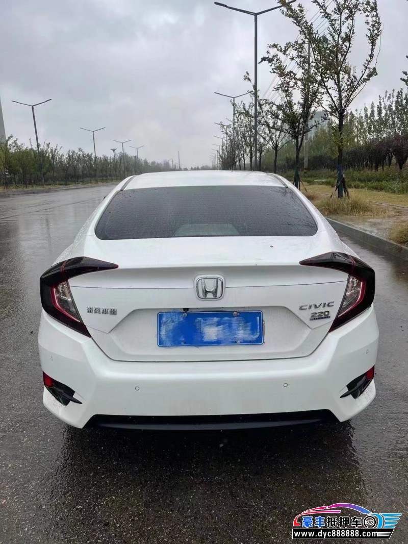 17年本田思域轿车抵押车出售