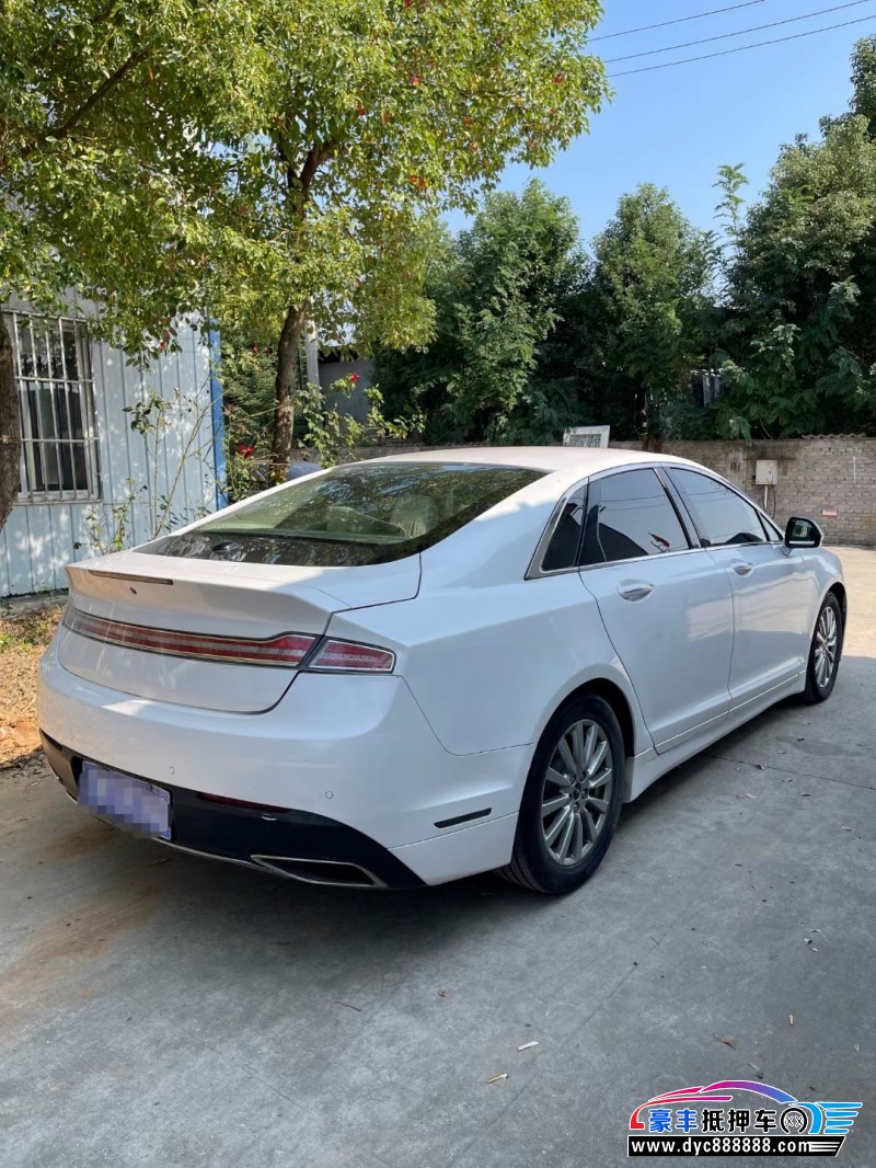 18年林肯MKZ轿车抵押车出售