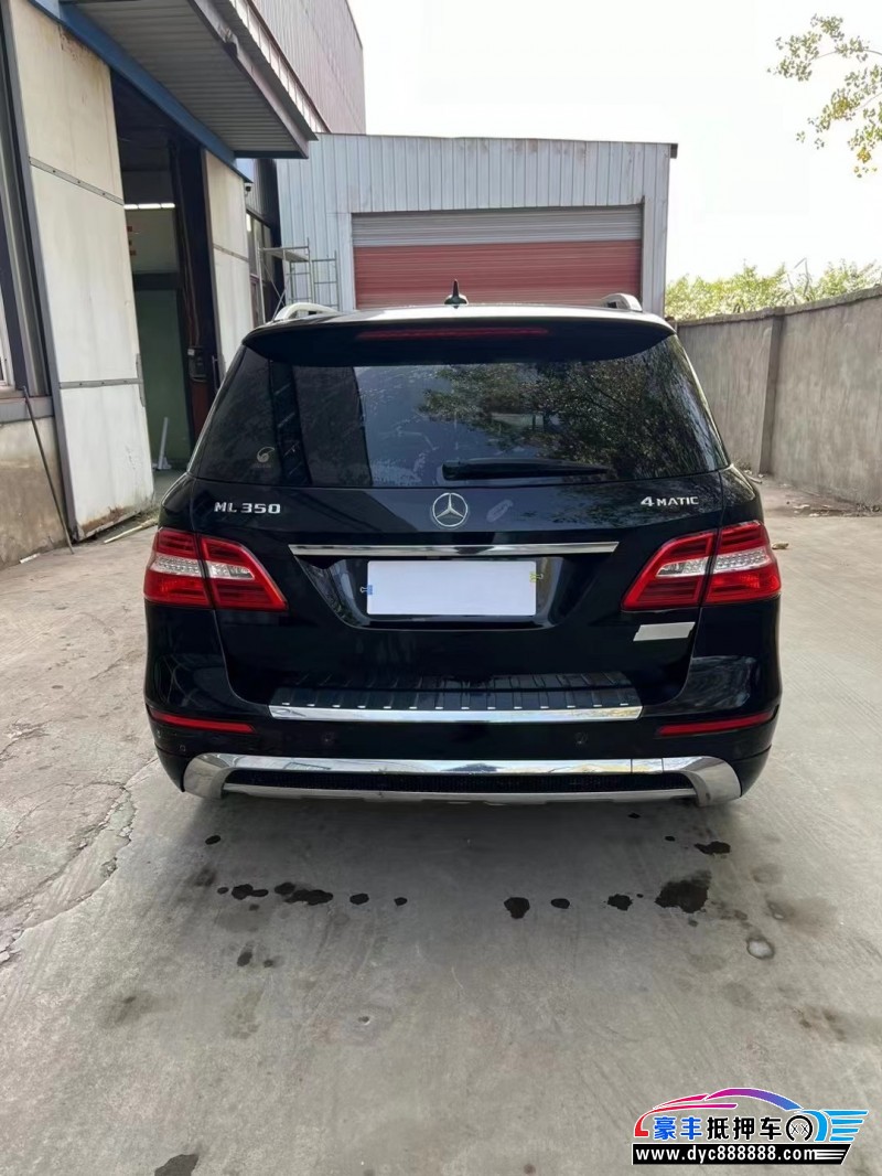 13年奔驰MLSUV抵押车出售
