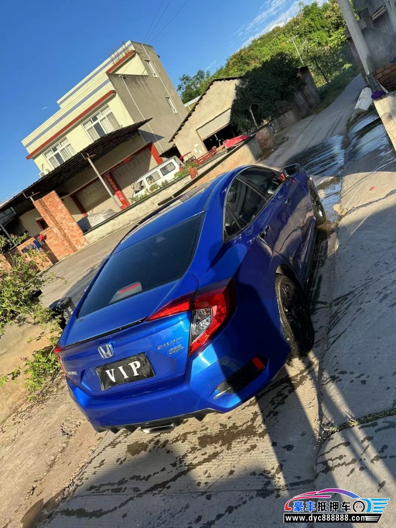 21年本田思域轿车抵押车出售