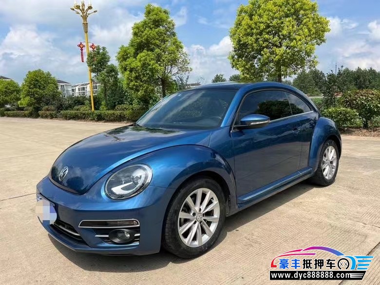 18年大众甲壳虫轿车抵押车出售
