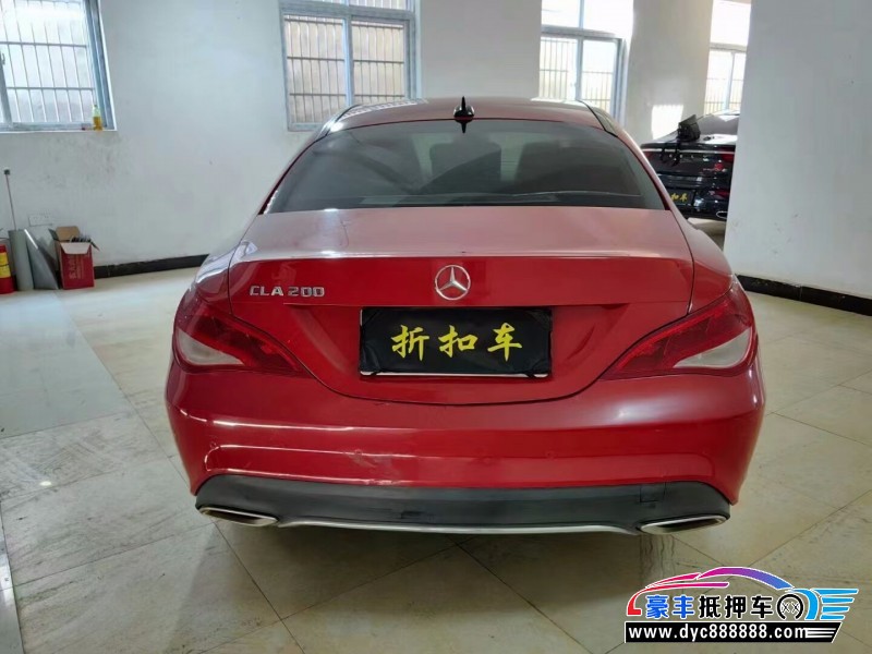 17年奔驰CLA轿车抵押车出售