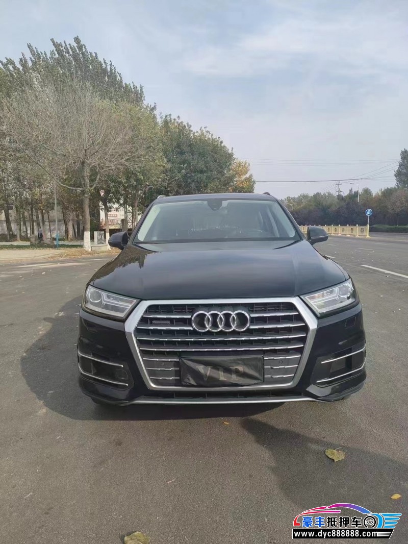 18年奥迪Q7轿车抵押车出售
