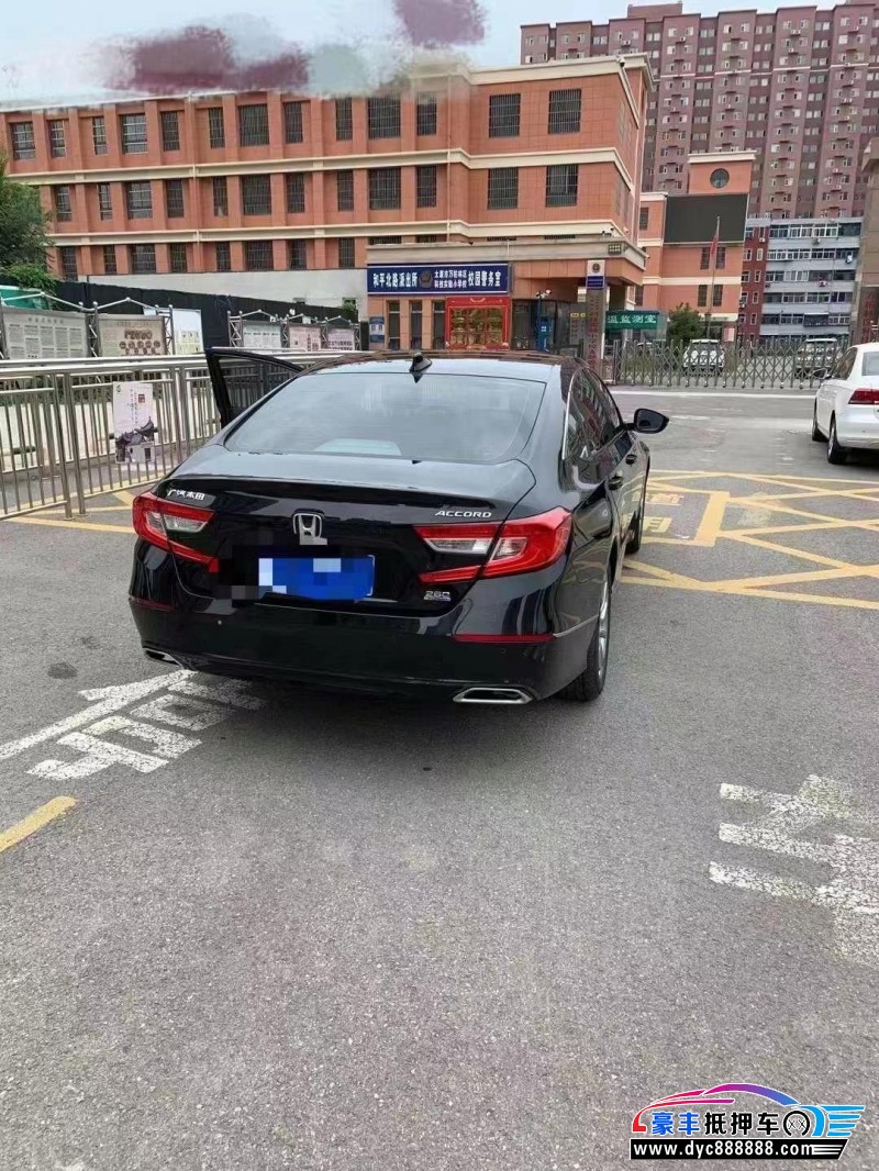 19年本田雅阁轿车抵押车出售