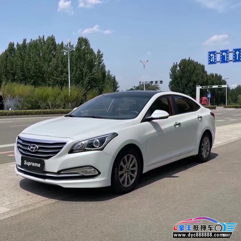 14年现代名图轿车抵押车出售