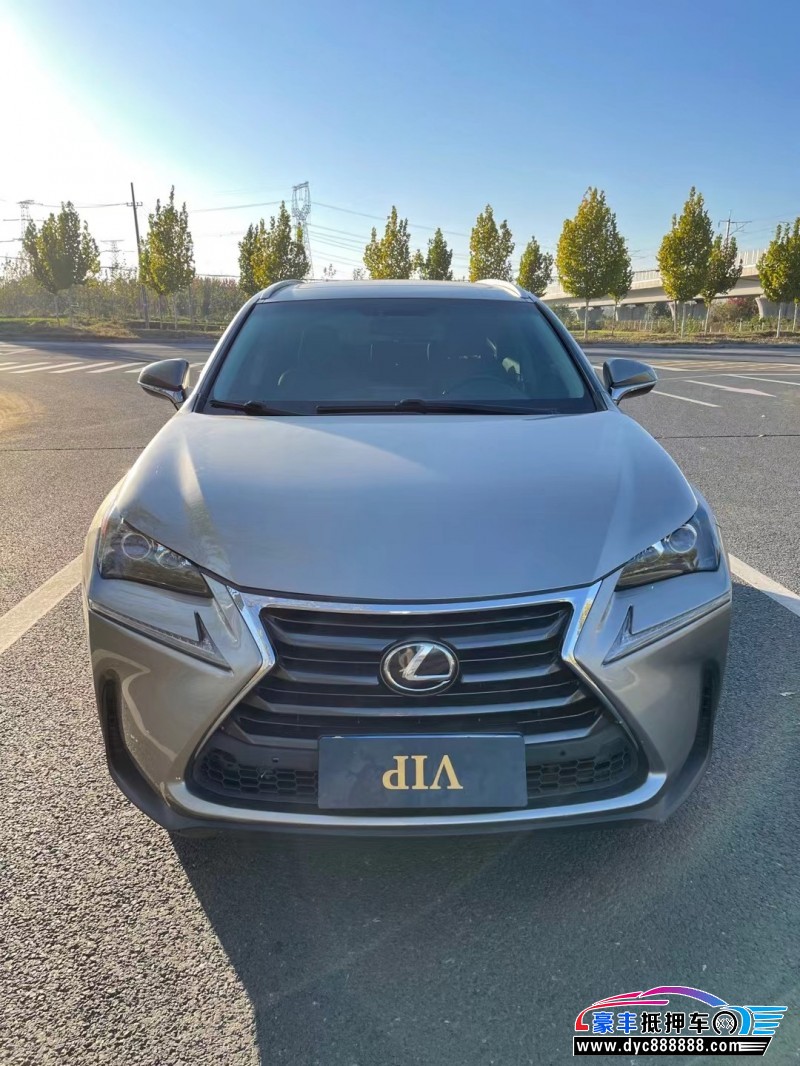 16年雷克萨斯NX轿车抵押车出售