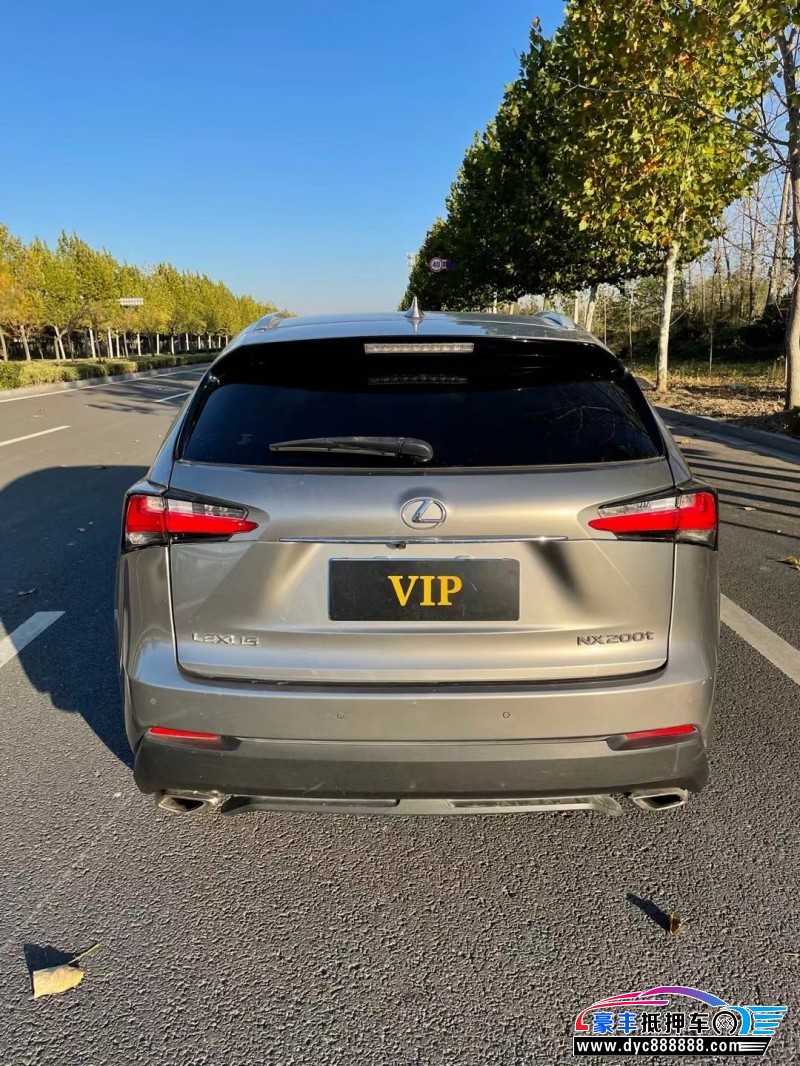 16年雷克萨斯NX轿车抵押车出售