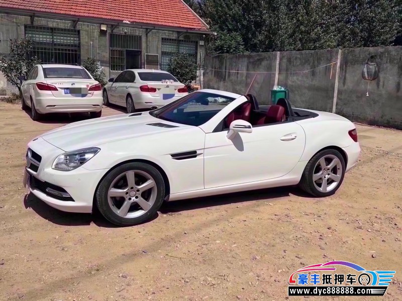 14年奔驰SLK跑车抵押车出售