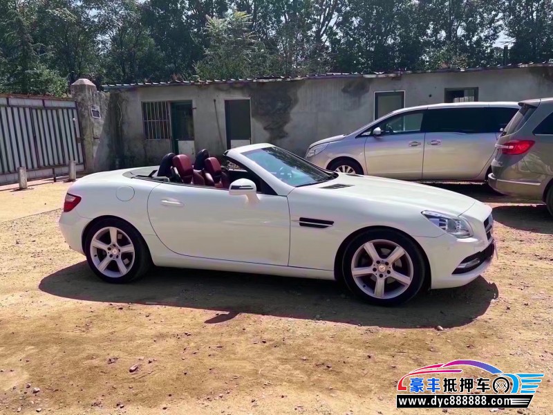 14年奔驰SLK跑车抵押车出售