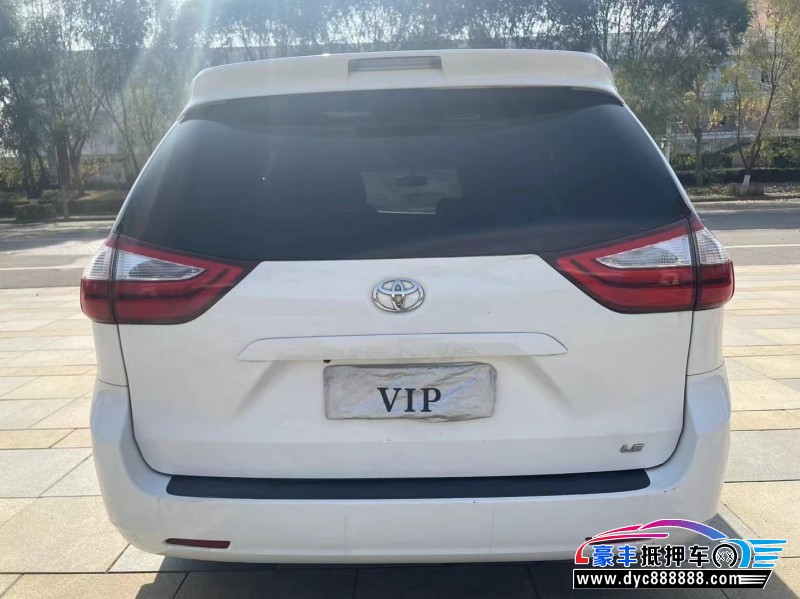 18年丰田塞纳MPV抵押车出售