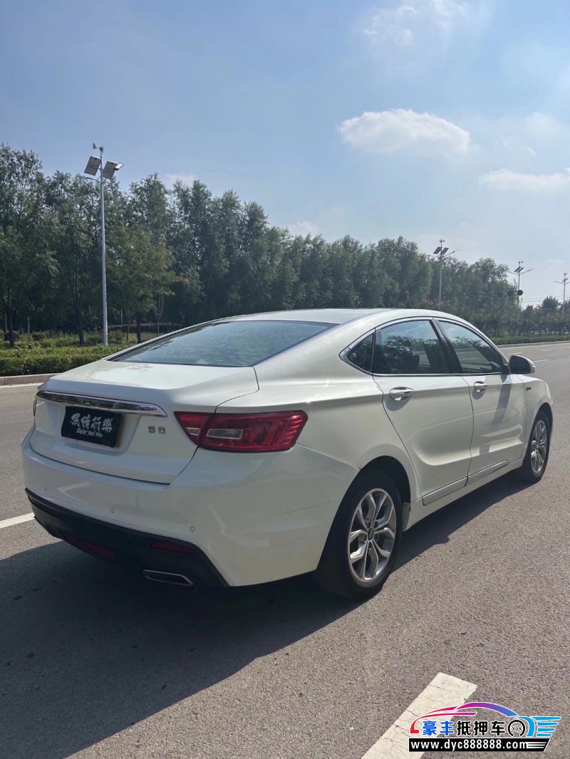 16年吉利博瑞轿车抵押车出售