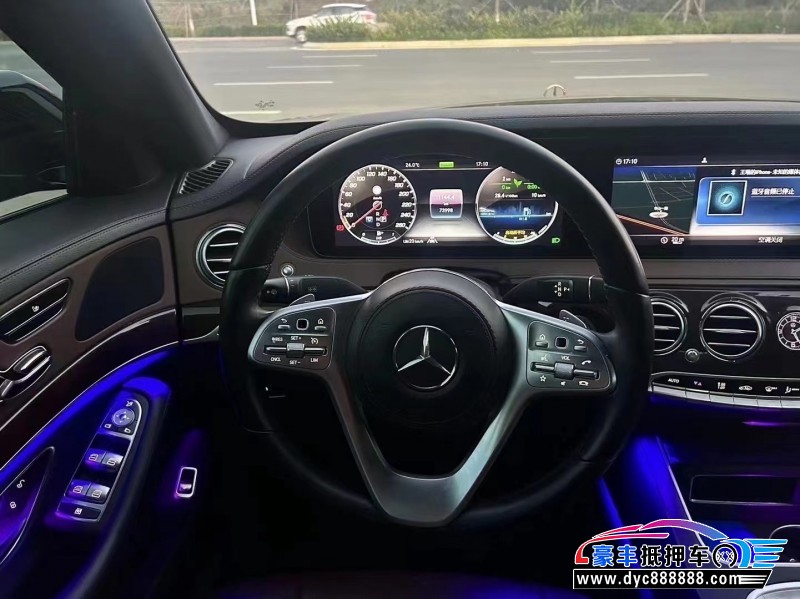 19年奔驰S轿车抵押车出售