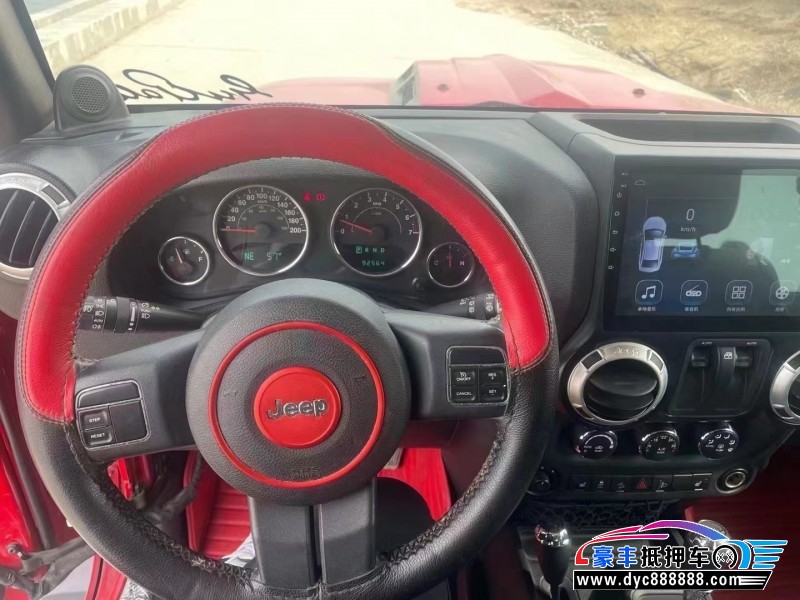 12年Jeep牧马人SUV抵押车出售