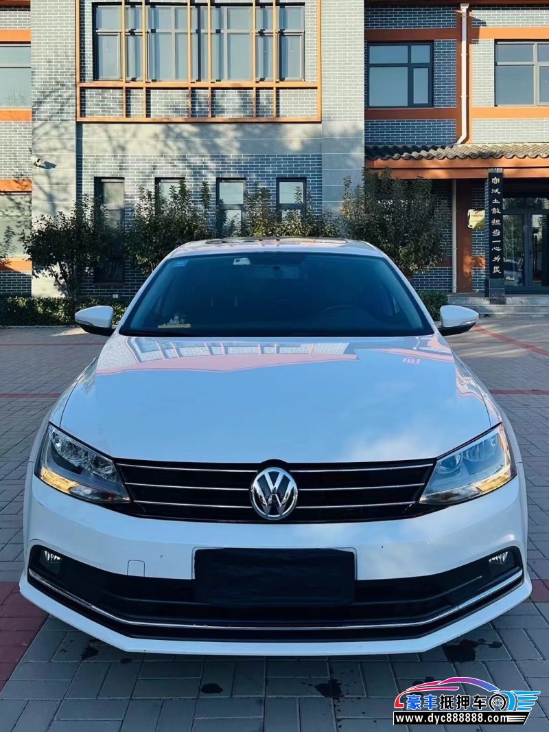 18年大众速腾轿车抵押车出售