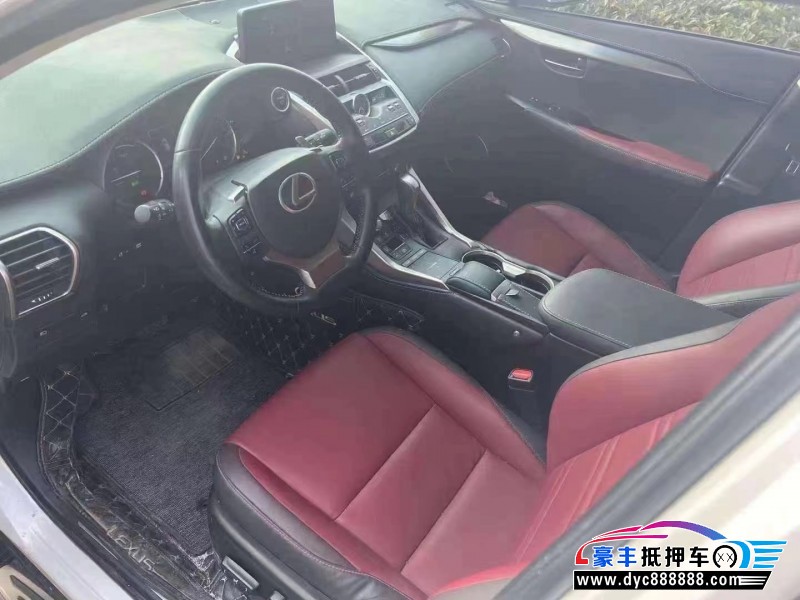 18年雷克萨斯NX轿车抵押车出售