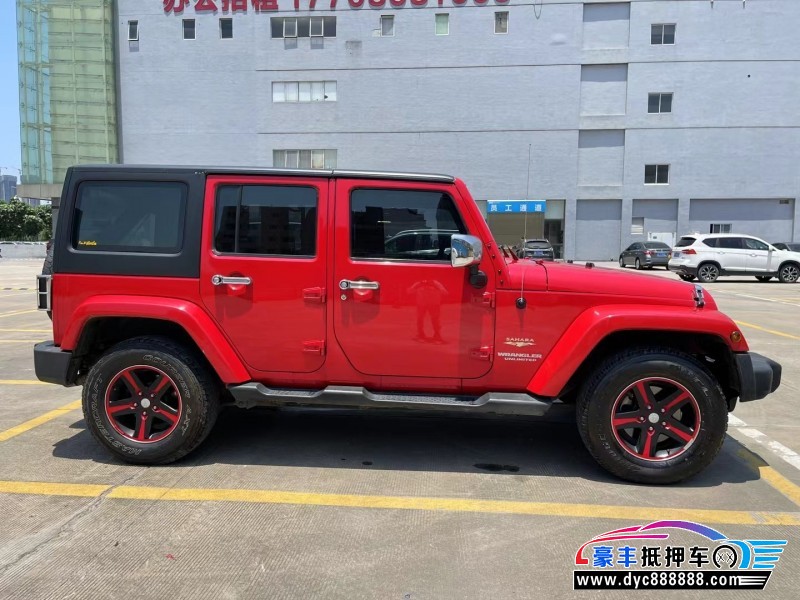 12年Jeep牧马人SUV抵押车出售