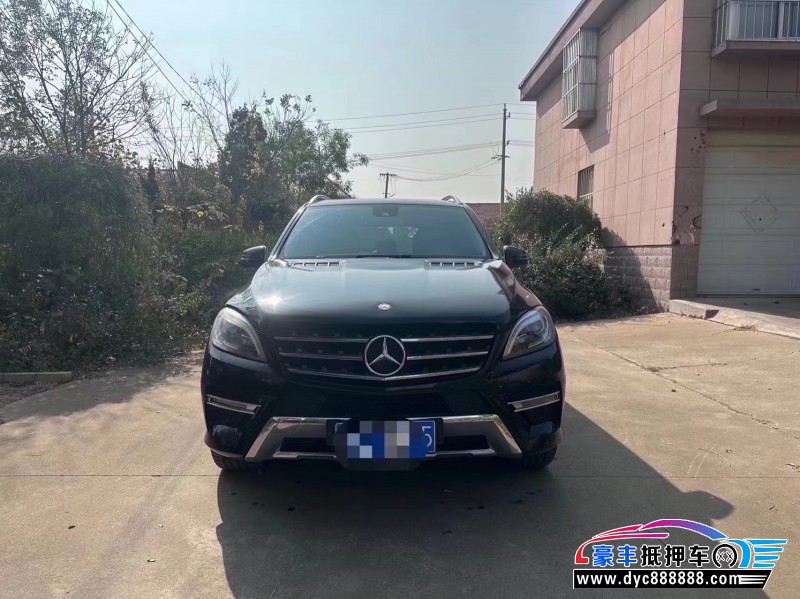 13年奔驰MLSUV抵押车出售