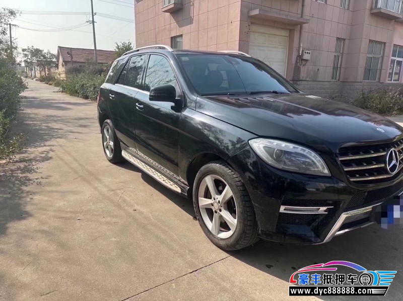 13年奔驰MLSUV抵押车出售