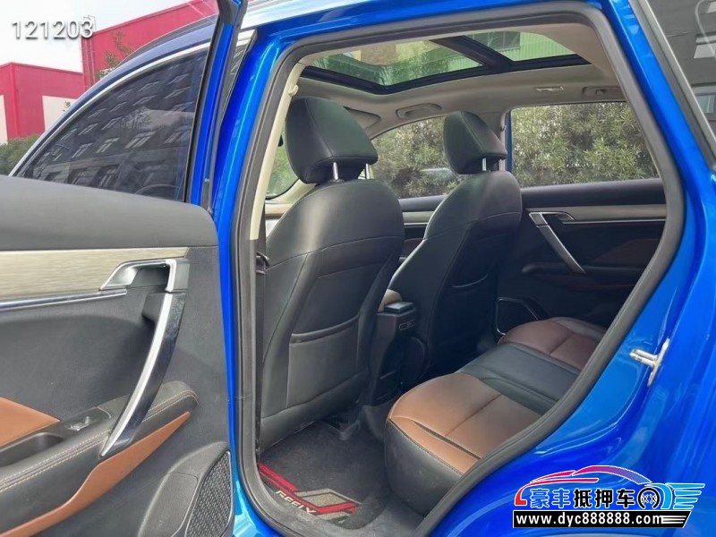 20年吉利缤越SUV抵押车出售