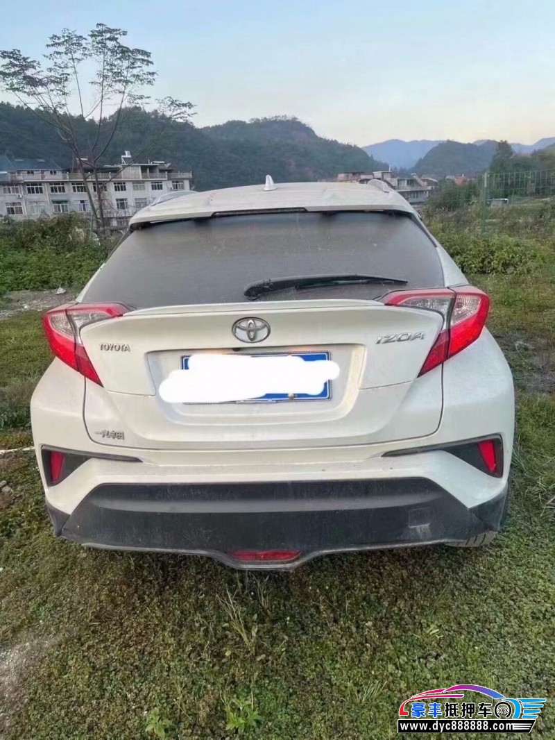 21年丰田奕泽轿车抵押车出售