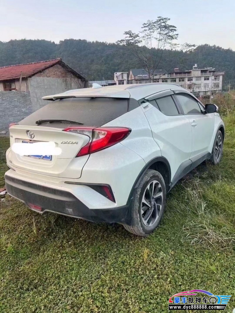 21年丰田奕泽轿车抵押车出售