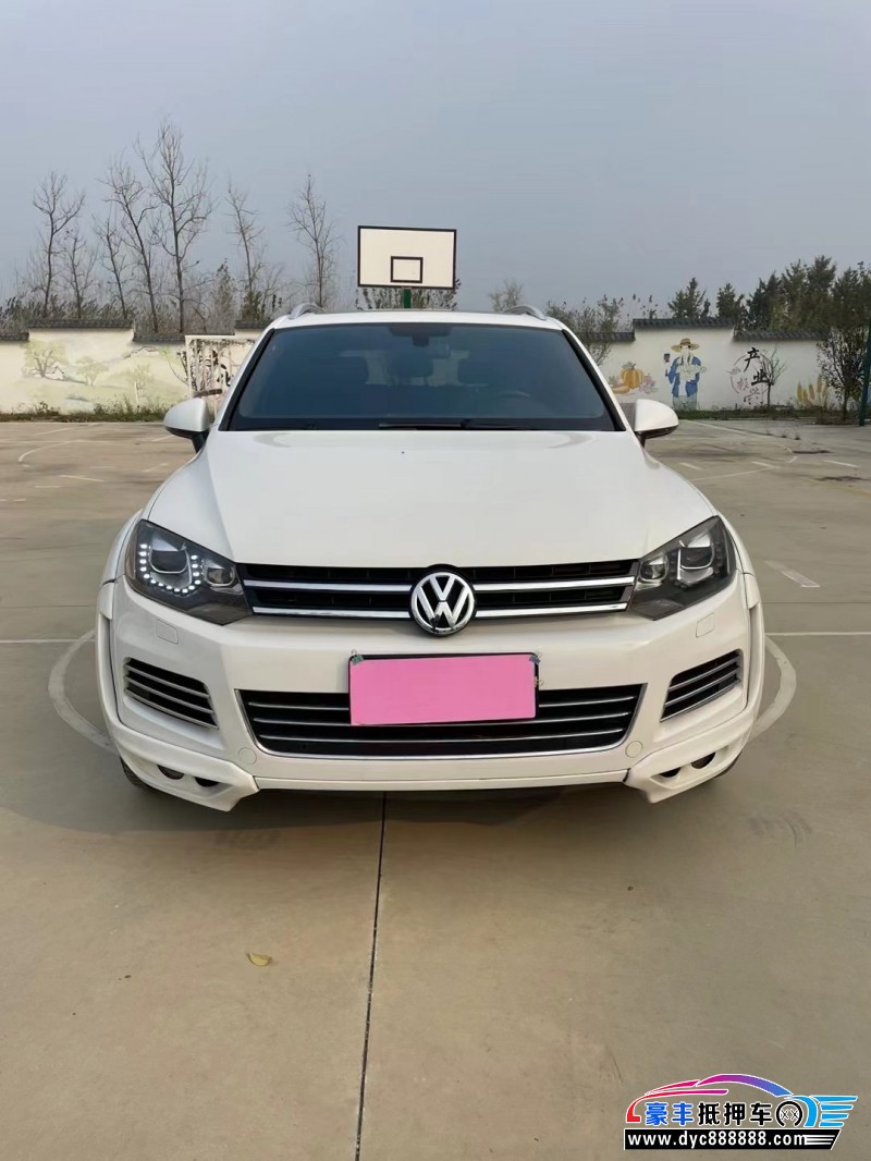 15年大众途锐SUV抵押车出售