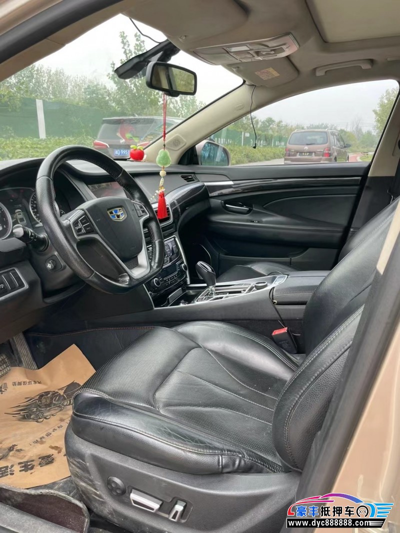 16年吉利博瑞轿车抵押车出售