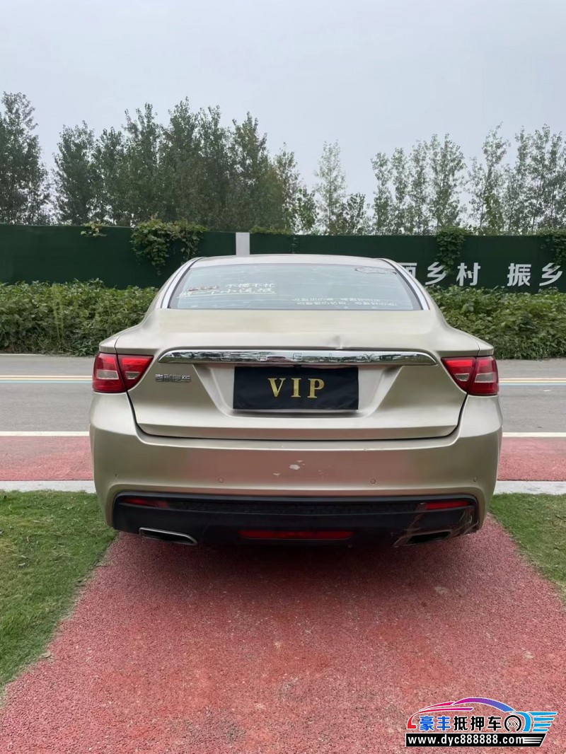 16年吉利博瑞轿车抵押车出售