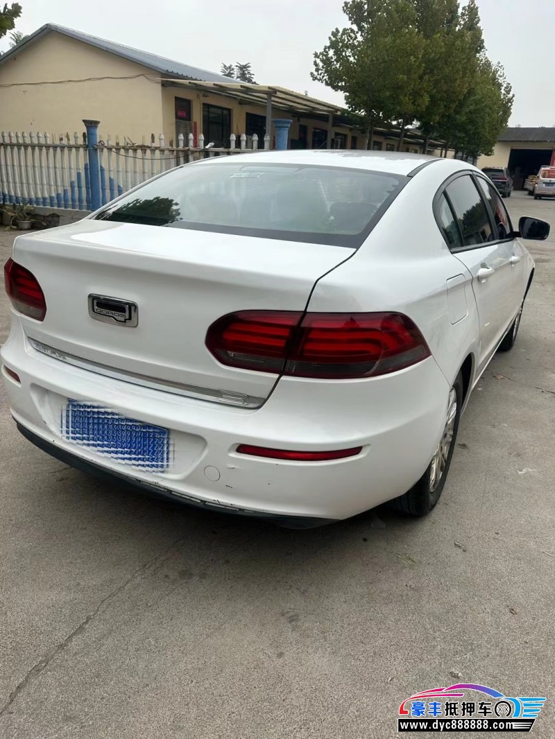 19年观致观致3轿车抵押车出售