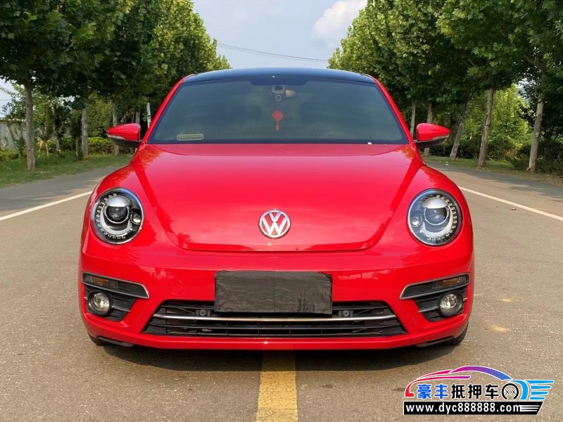 17年大众甲壳虫轿车抵押车出售