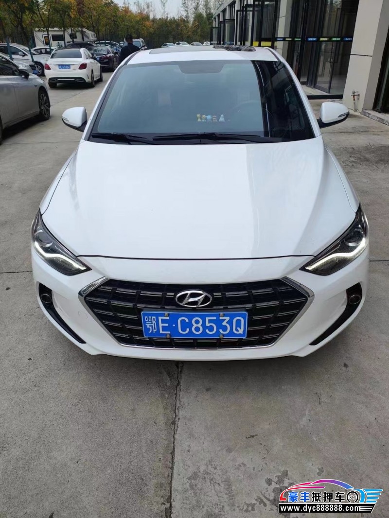 19年现代领动轿车抵押车出售