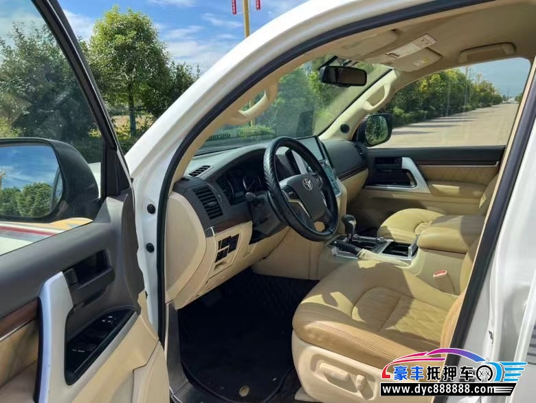 18年丰田兰德酷路泽SUV抵押车出售