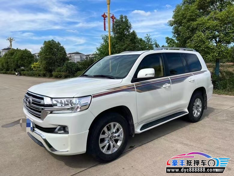 18年丰田兰德酷路泽SUV抵押车出售