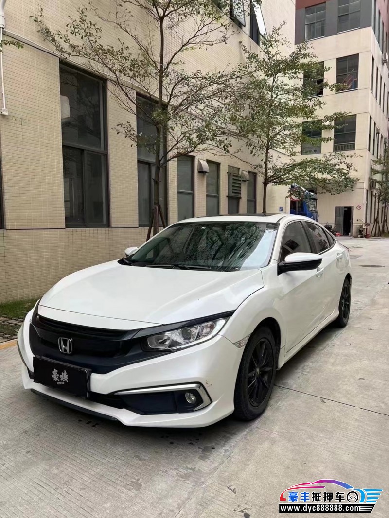 21年本田思域SUV抵押车出售