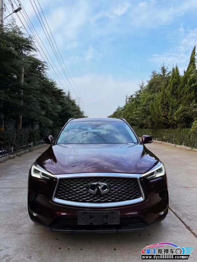 19年英菲尼迪QX50轿车抵押车出售