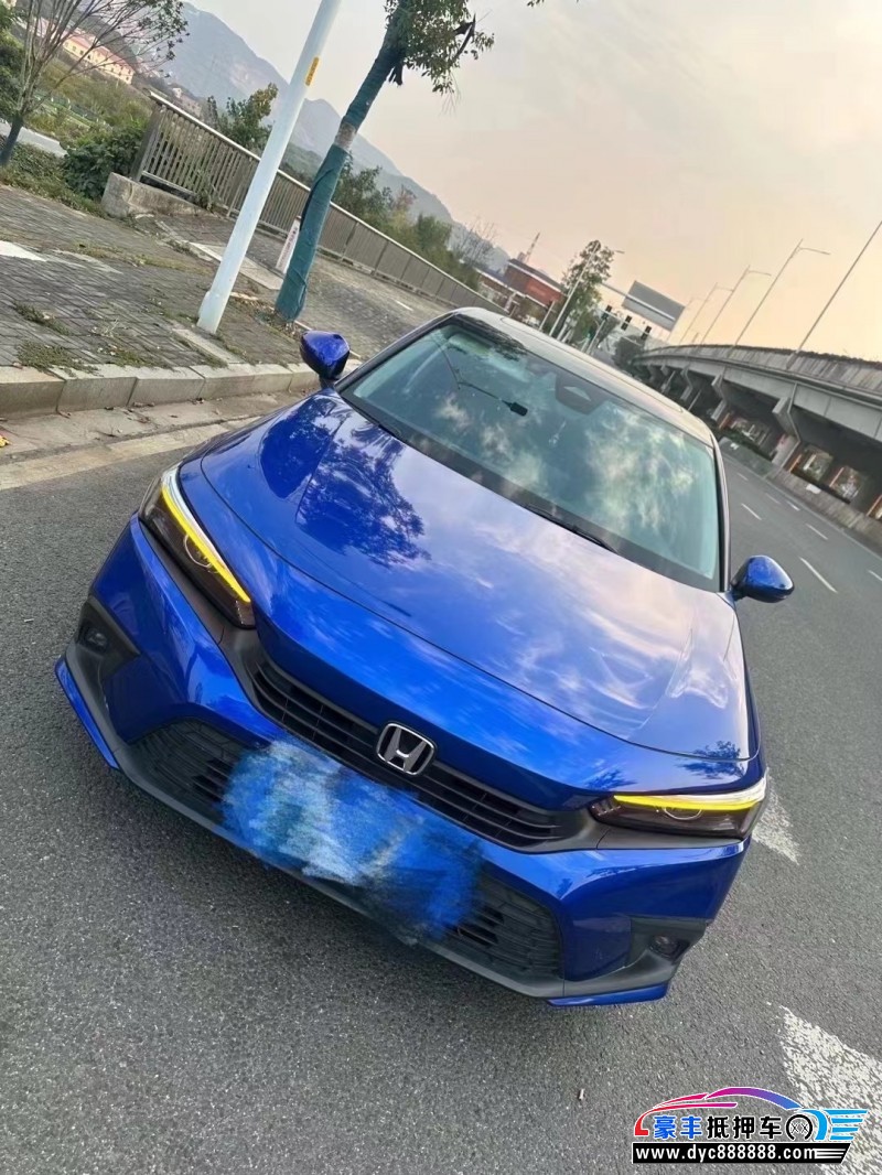 21年本田思域轿车抵押车出售