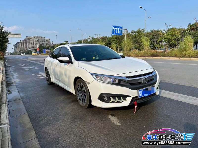 19年本田思域轿车抵押车出售