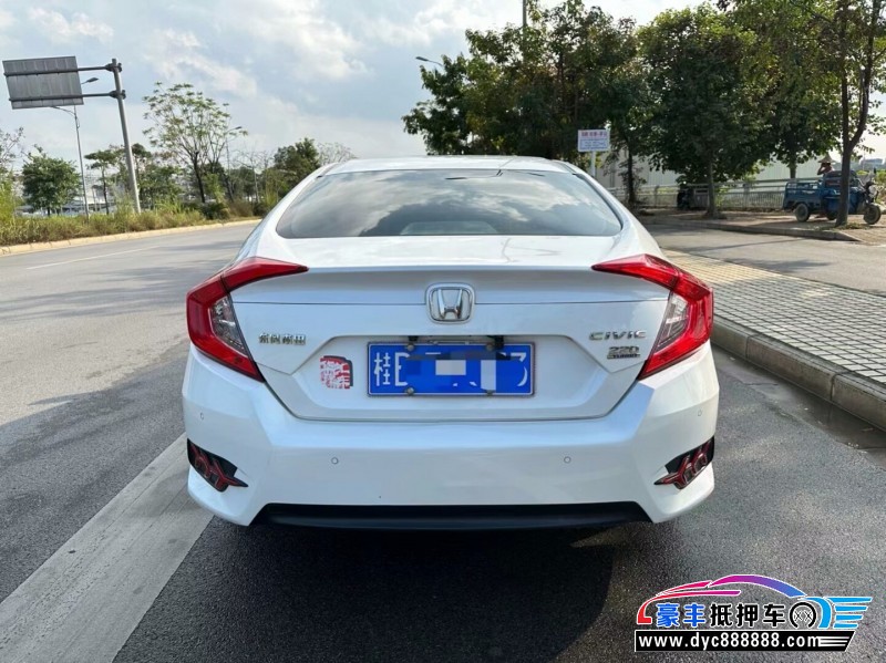 19年本田思域轿车抵押车出售