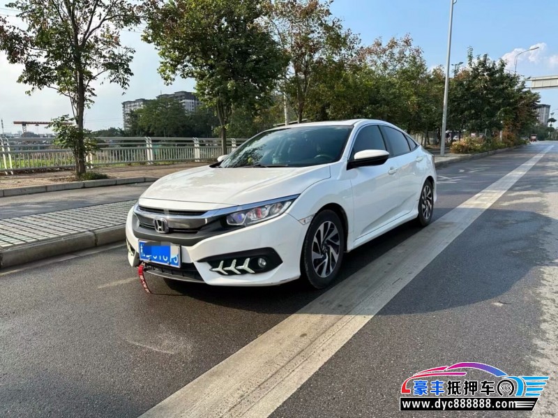 19年本田思域轿车抵押车出售