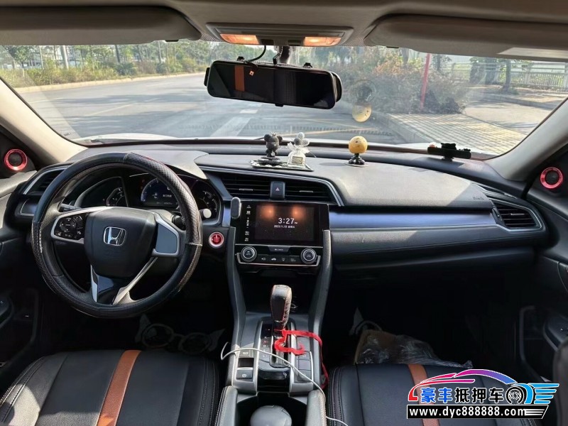 19年本田思域轿车抵押车出售